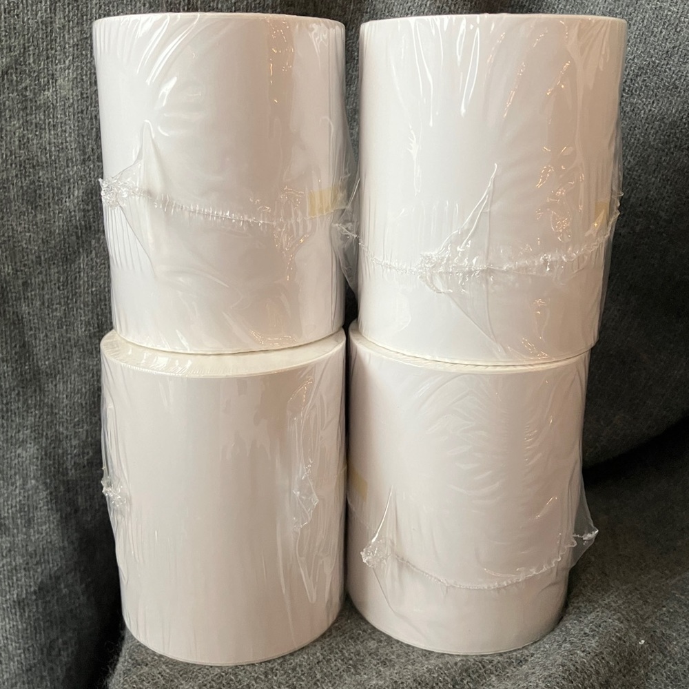 1000 4x6 shipping labels NOT FOR DYMO! Zebra, Rollo,. 4 rolls of 250 labels.